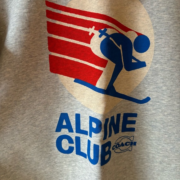 NEW WITH TAGS Coach Ski Sweatshirt - Picture 4 of 4